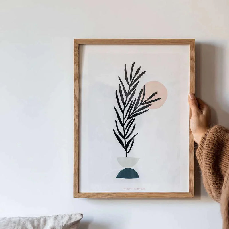 La collab entre la marque artisanale de papeterie Maison Ours et Flowrette
