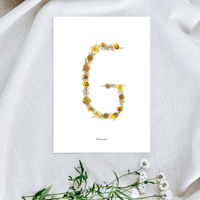 petite-affiche-jaune-herbier-lettre-alphabet