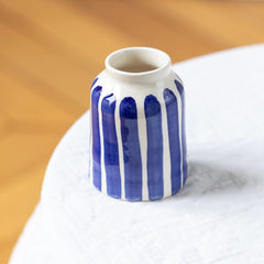 Soliflore a strisce blu