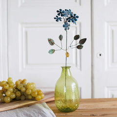 Vaso di vetro riciclato da beatitudine