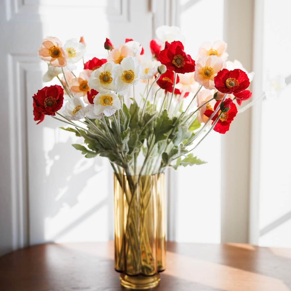 Bouquet di padri di fiori artificiali