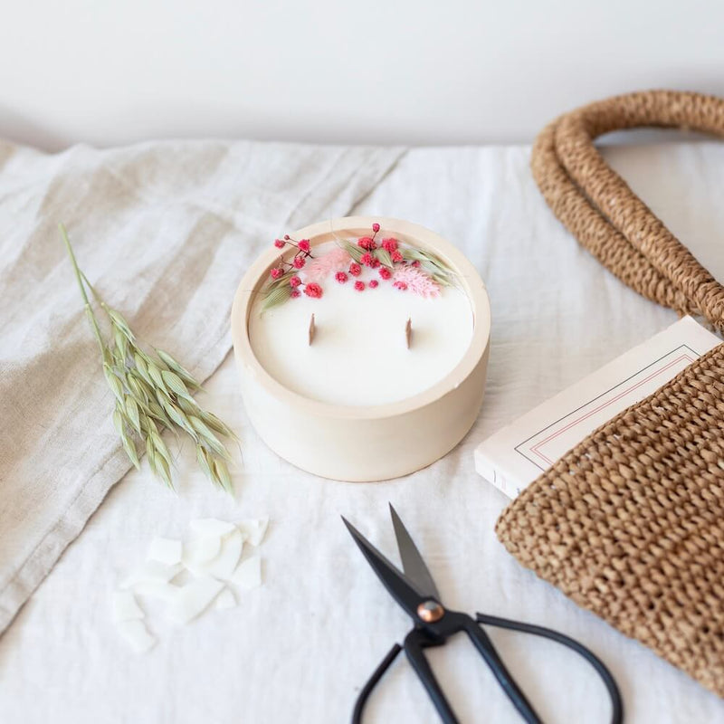 kit-diy-bougie-fleurs