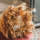 Bouquet fleurs séchées et stabilisées Côme