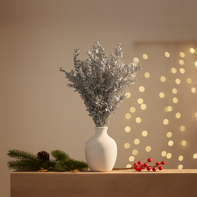 Stivale Ruscus Argento