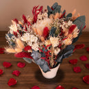 Saint Valentin bouquet de fleurs séchées Flowrette