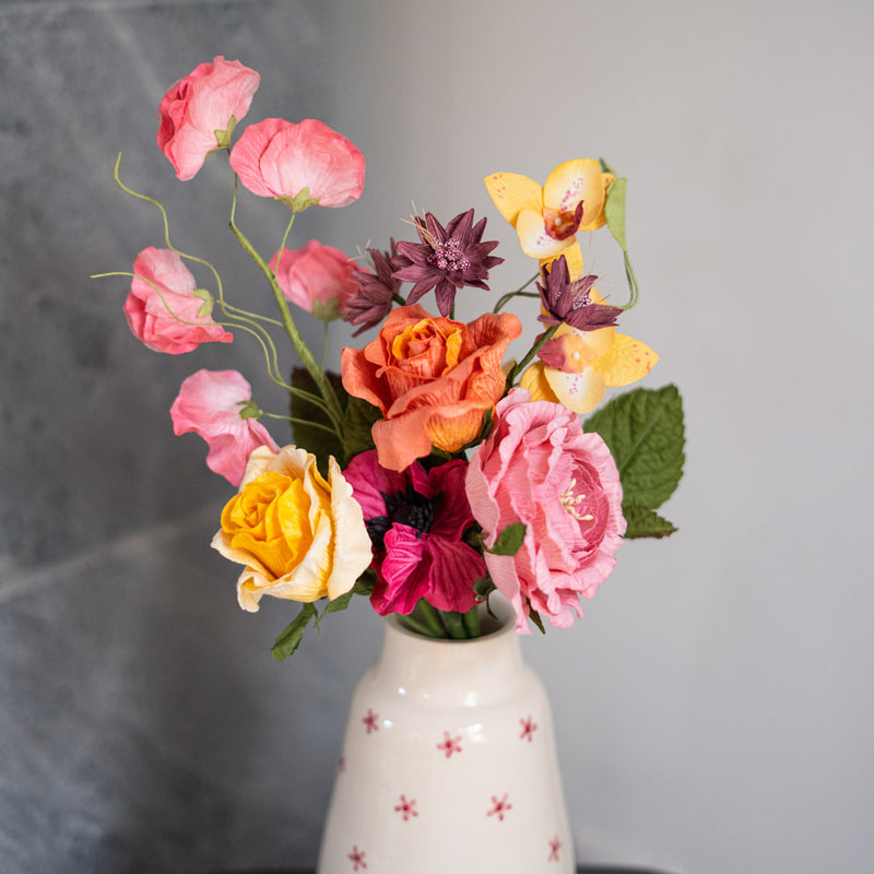 Mazzo di fiori di carta Molière