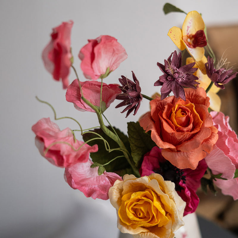 Mazzo di fiori di carta Molière