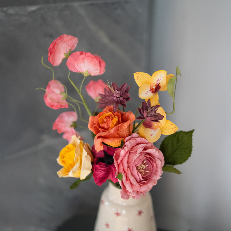 Mazzo di fiori di carta Molière