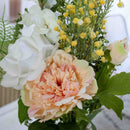 Bouquet Charlotte fleurs artificielles, composition florale réaliste, déco intérieure, sans entretien