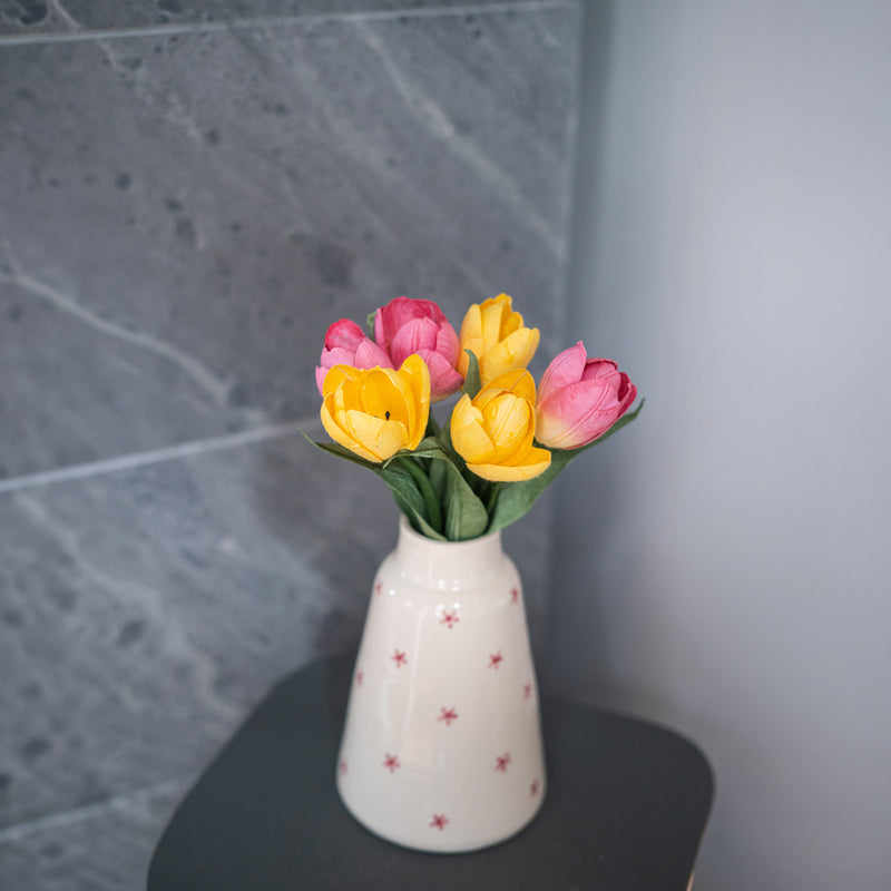 Mazzo di tulipani di carta