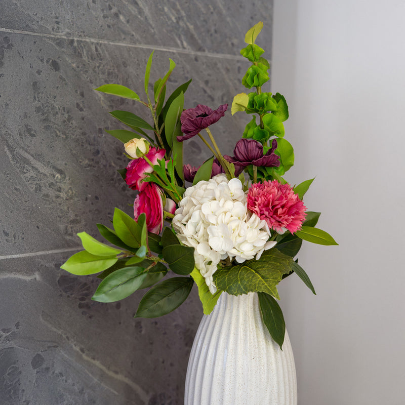 Flowrette bouquet de fleurs artificielles real touch fleurs réalistes