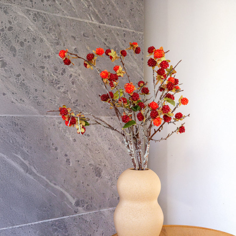 Ramo di lampone artificiale