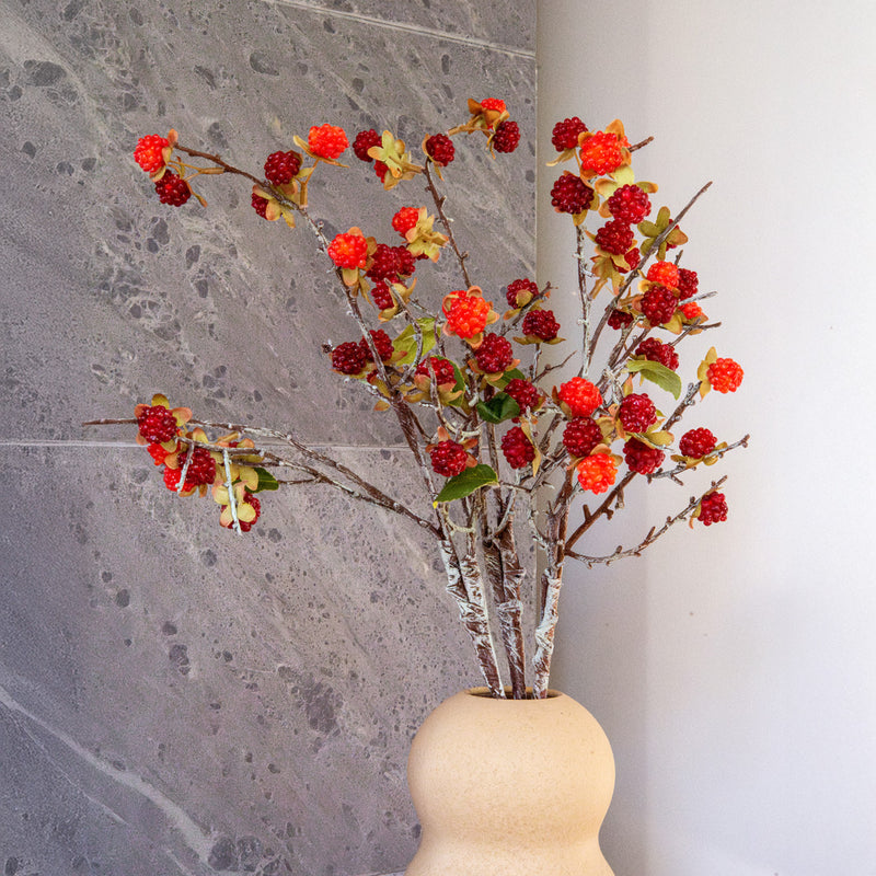 Ramo di lampone artificiale