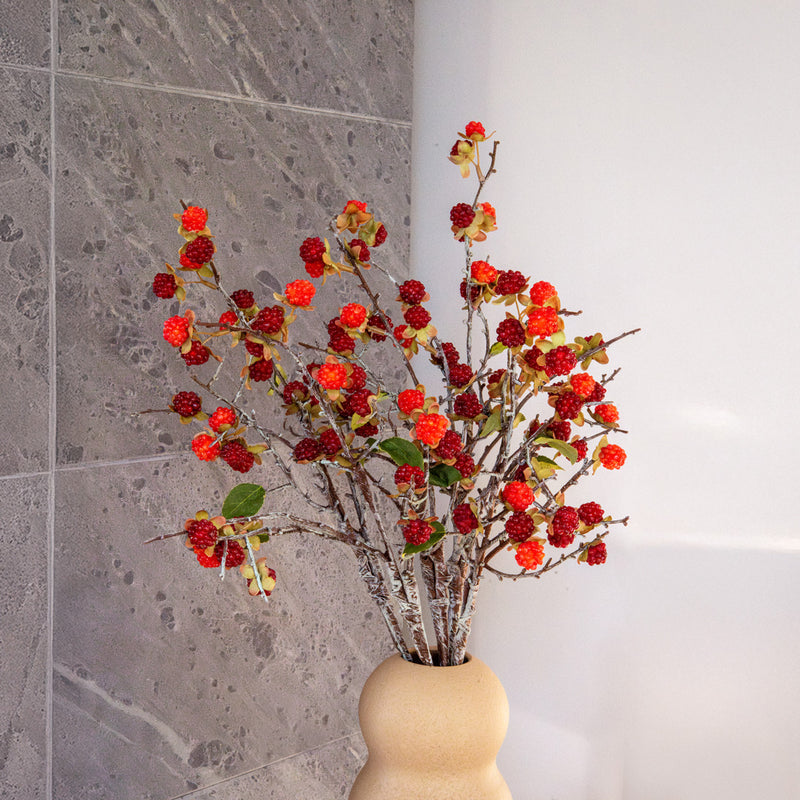 Ramo di lampone artificiale