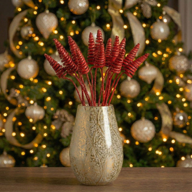 Cono di canna secca Rosso