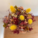 Bouquet fleurs séchées et stabilisées Edouard