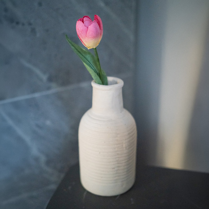 Mini tulipano di carta rosa scuro