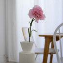 Œillet rose clair artificiel à la tige x1, fausse fleur réaliste, déco florale intérieure