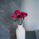 Piccolo anemone di carta fucsia