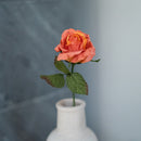 Rose Lady in carta arancione