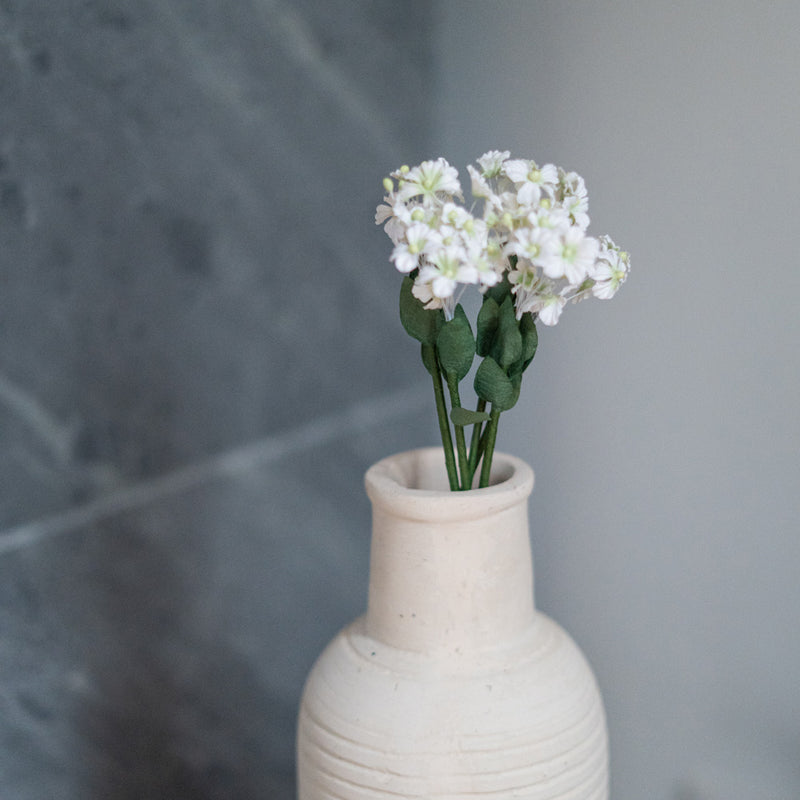 Fiore del ventaglio delle fate di carta bianca