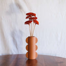 Stivale raggruppato rosso