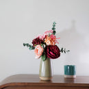 Bouquet fleurs en papier Mondrian