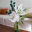 Bouquet fleurs en papier Picasso