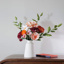 Bouquet fleurs en papier Seurat