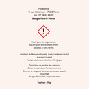 Bougie fleurie Monoï