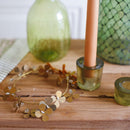 Petit bougeoir Shanti vert