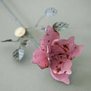 Fleur en laiton Kalika beige