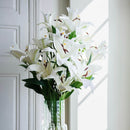 Bouquet di fiori artificiali di lys