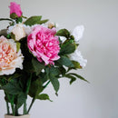 Bouquet of Peonies Flowers artificiale