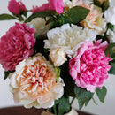 Bouquet of Peonies Flowers artificiale
