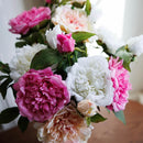 Bouquet of Peonies Flowers artificiale