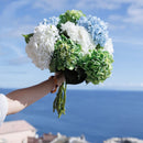 Bouquet di fiori artificiali Hydranceas
