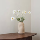 Poppy artificiale bianco