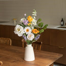 fleurs-en-papier-artisanale-bouquet-jaune-mauve