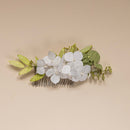 peigne-vert-blanc-accessoire-cheveux-mariage-fleurs-en-papier