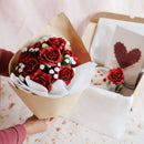 Bouquet en papier passion