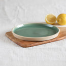 assiette-ceramique-verte