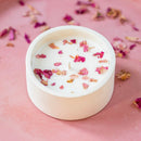 bougie-fleurie-rose